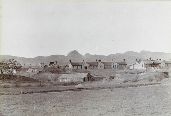 The barracks, 1st Chinese Regiment, Weihaiwei