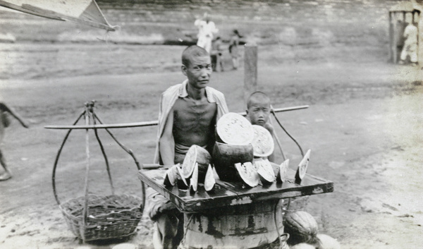 Watermelon seller