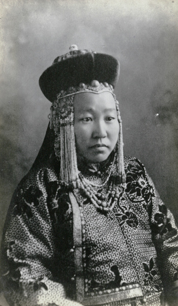A Mongolian woman