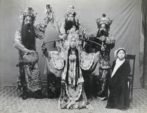 Peking opera cast for 'The Commander Who Wanted to Execute His Own Son'