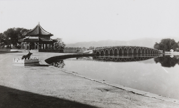 Seventeen-arch Bridge, Summer Palace, Peking