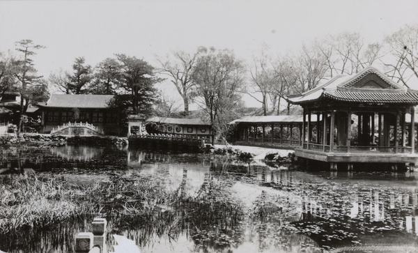 Imperial Garden in winter, Summer Palace, Peking