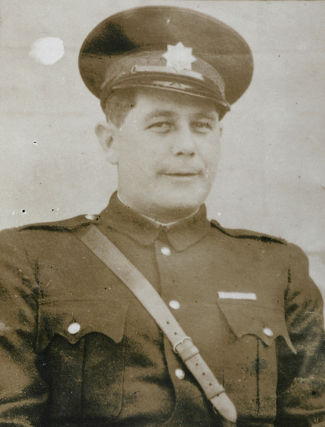 Policeman, Chengtu Road Police Station, Shanghai