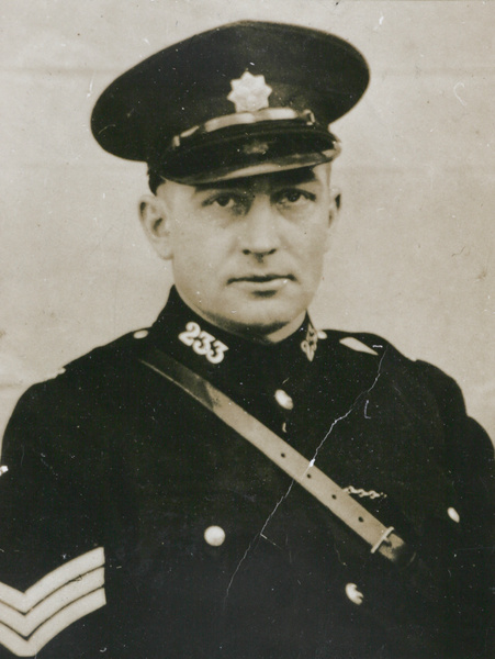 Policeman, Chengtu Road Police Station, Shanghai