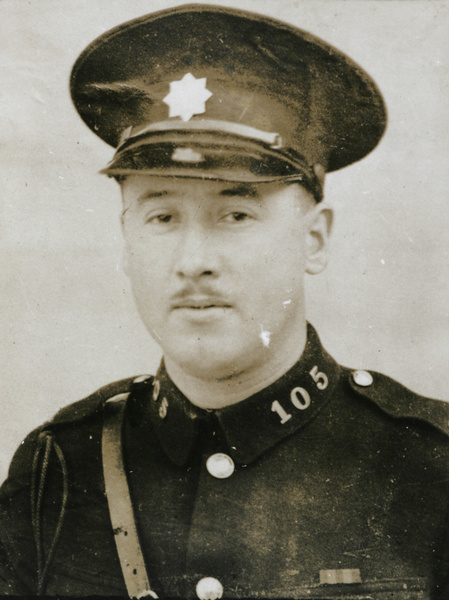 Policeman, Chengtu Road Police Station, Shanghai