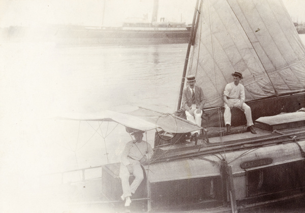 The SMP houseboat 'Kathleen', in Shanghai