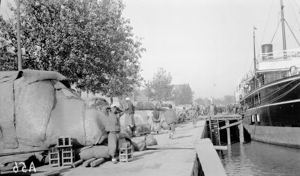 'Fengtien' berthed at Tientsin