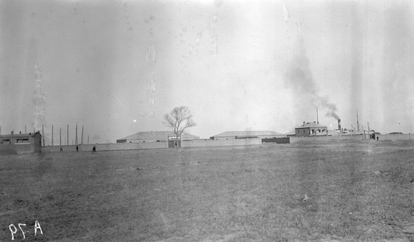 Behind Butterfield and Swire warehouses in Newchwang (牛庄)