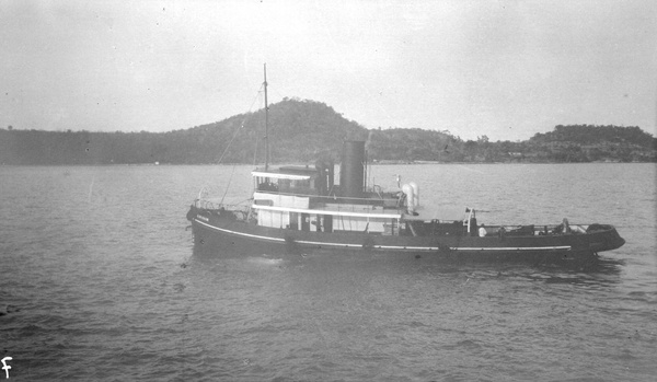 Tug near Bangkok, Thailand