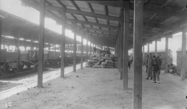 Railway goods yard, Nanking