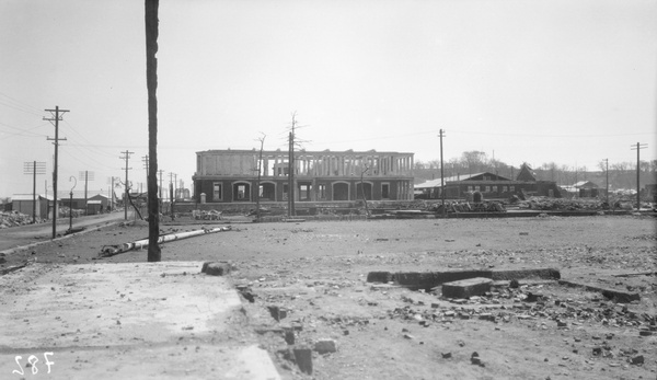 Yokohama, Japan, after the Great Kanto earthquake