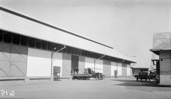 Back of Borneo Wharf in Bangkok, Thailand