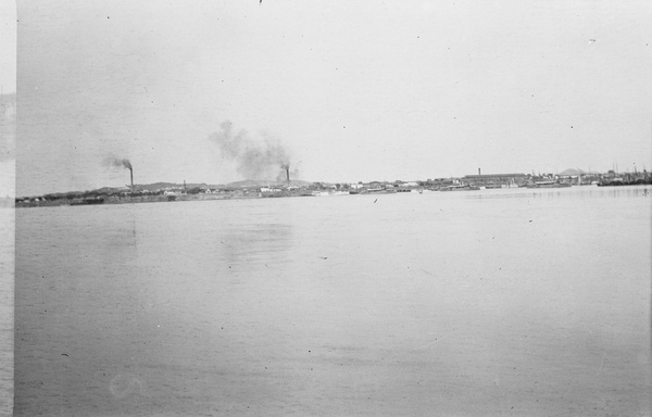 Factories beside the Yangtze at Hankow