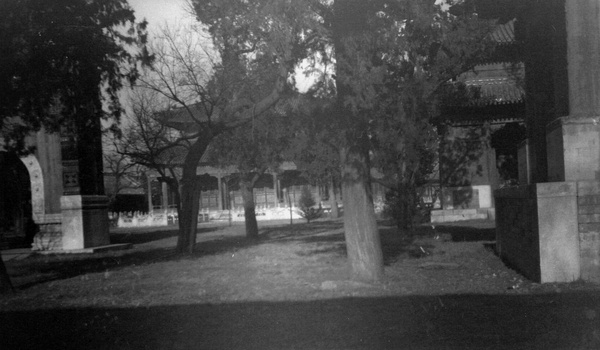 The Confucian Temple in Peking