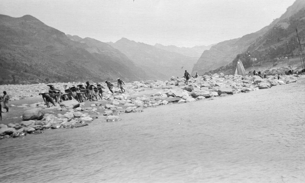 Trackers in Yangtze Gorges