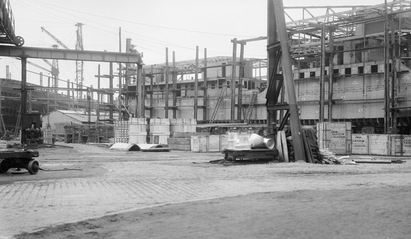 The 'Kiating', Yarrow and Co. shipyard, Glasgow, Scotland