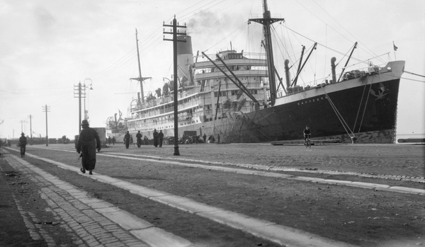 The 'Sarpedon' at Tsingtao, 1924