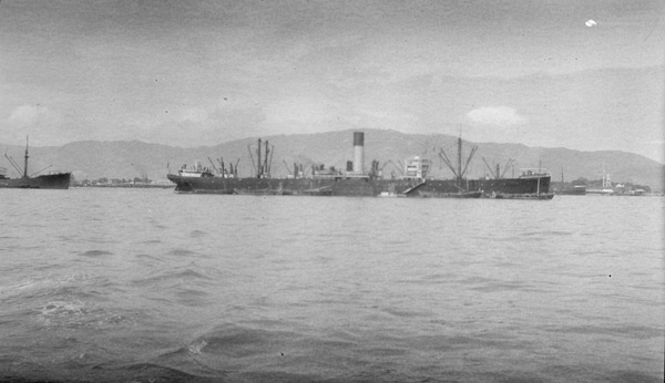 'Antilochus', a Blue Funnel Line freighter