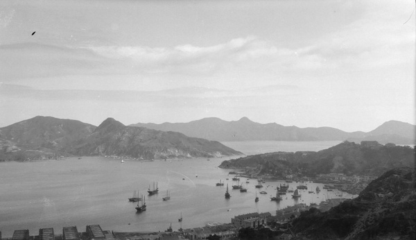 A view over Aldrich Bay (愛秩序灣) and the eastern entrance to Victoria Harbour, Hong Kong