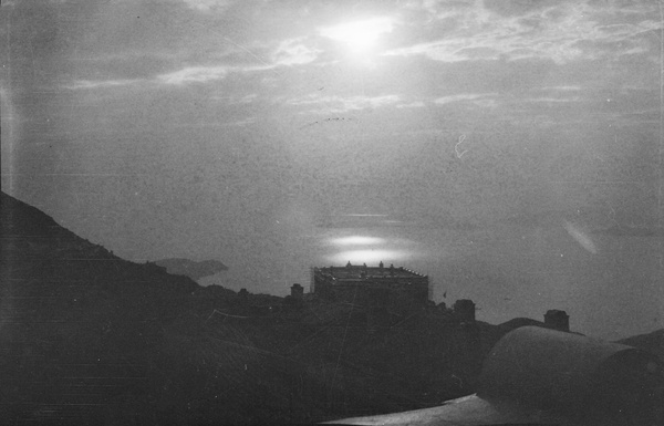 Pokfulam, from the Peak, Hong Kong