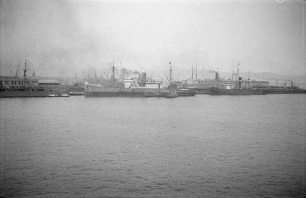 Steamships at Dalny