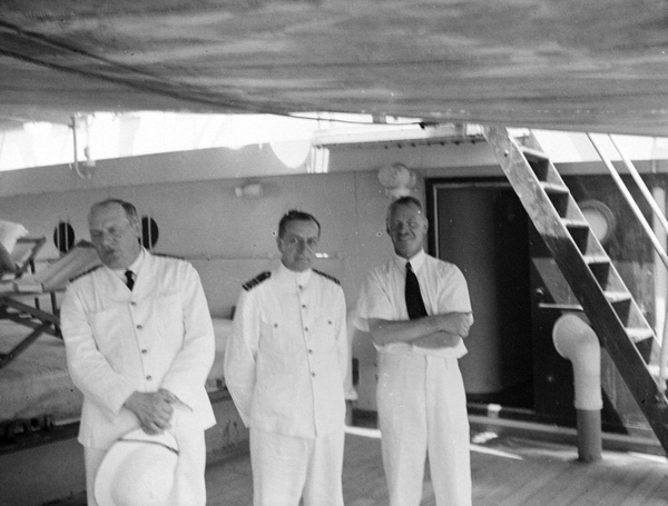 Officers of the 'Menestheus', 1934