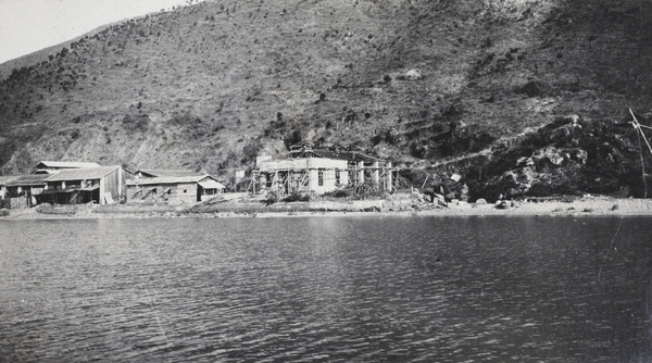 Hong Kong Works, China Mining & Metal Company Ltd during construction, Gin Drinkers Bay (醉酒灣), Hong Kong