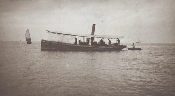 Steam launch 'Stibnite', Lantau Island (大嶼山), Hong Kong