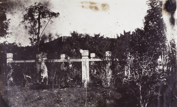 Frances Amelia Thorburn's grave, Shantung Road Cemetery, Shanghai