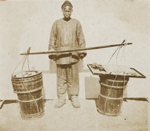 Street cake seller, Shanghai