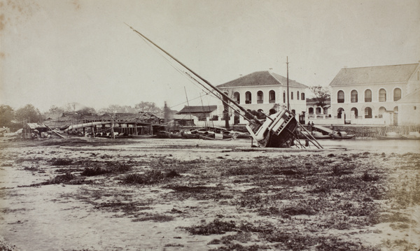 View on the 'American Side', near Docks, Shanghai