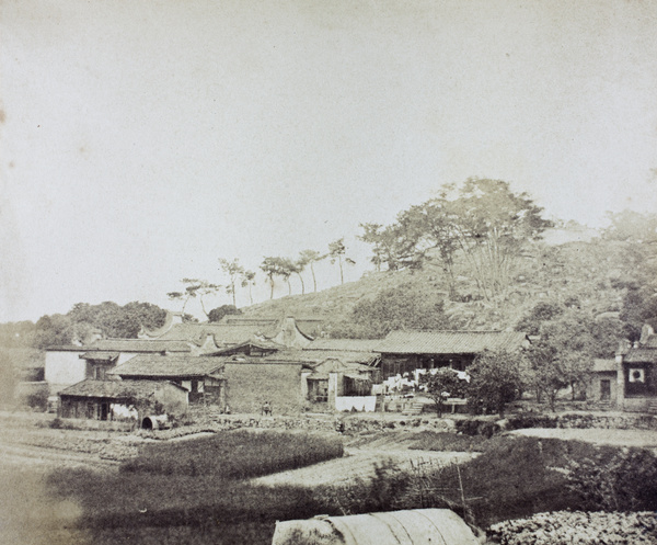 Houses and a farm, near Fuzhou