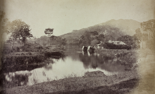 View from Grove Hill (細林山) Anchorage, near Shanghai