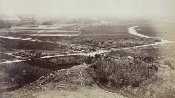 Country between Hills, near Shanghai