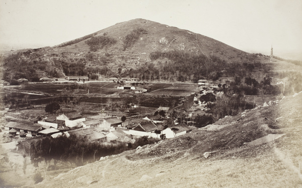 Village and Hill (from back of Cunningham's), near Shanghai