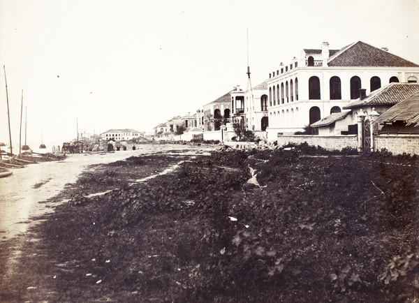 The Bund under construction, Hankou