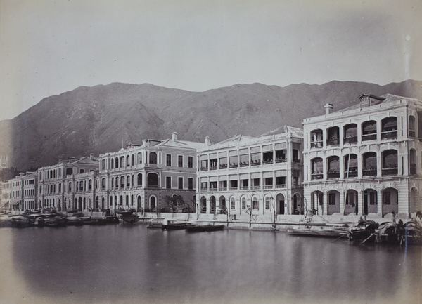 View of the Praya, looking east, Hong Kong