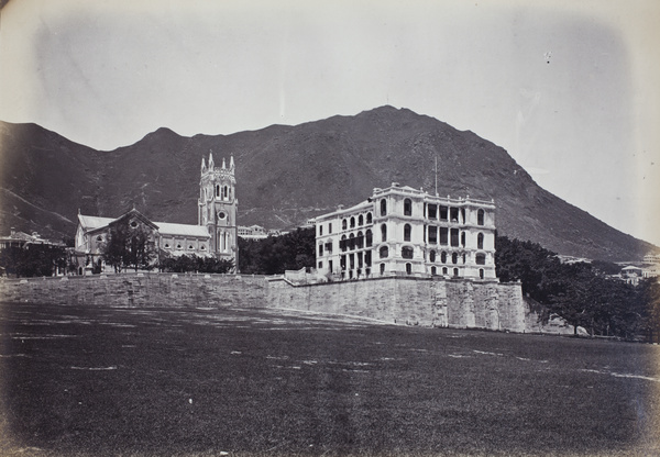 St John's Cathedral and Johnston’s House (Augustine Heard & Co), Hong Kong