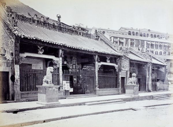 Man Mo temple complex, Hollywood Road, Hong Kong