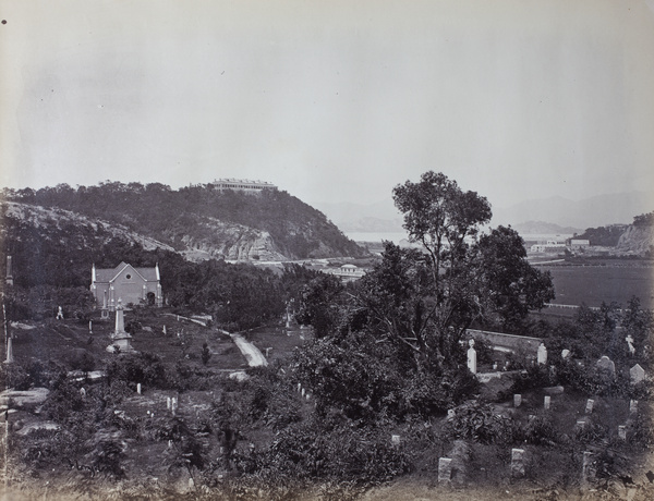 Cemetery and Happy Valley Racecourse, Hong Kong