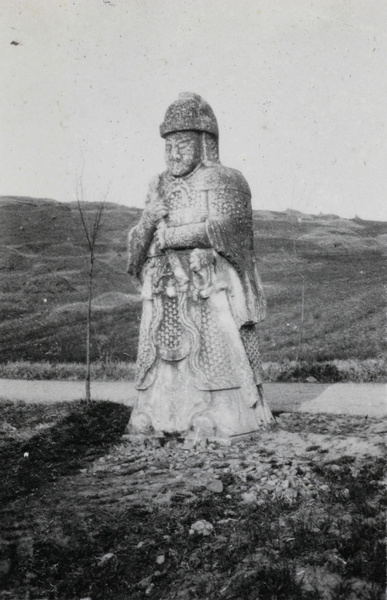 Stone warrior, Shandao (Sacred Way), Ming Xiaoling, Nanking