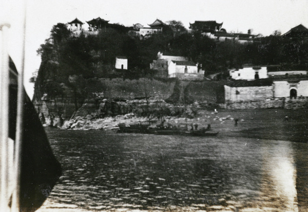 Village on cliffs