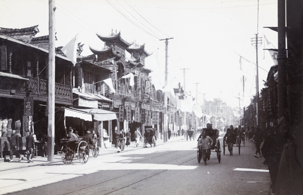 Shops on Nanking Road, Shanghai