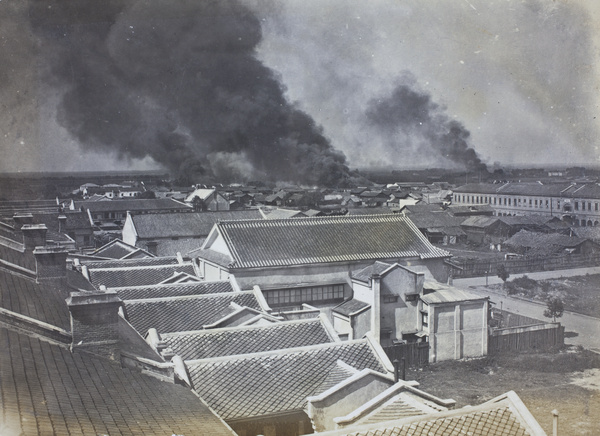 Fires in Hankow