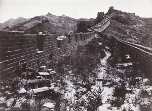 The Great Wall of China, at Badaling, in winter