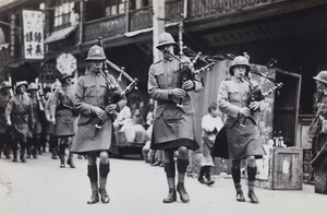 Pipers, Scottish Company (Shanghai Volunteer Corps)