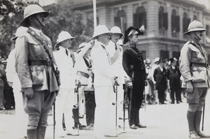 Empire Day Parade, British Consulate General, Shanghai, 1926