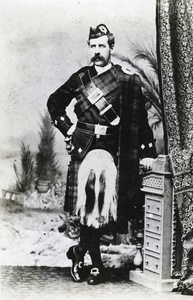 A man wearing a kilt