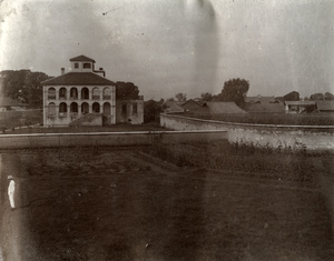 Large house and kitchen garden