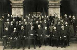 Large group of clergymen